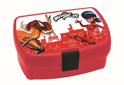 Miraculous Ladybug Small Sandwich Lunch Box Red • £7.99
