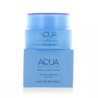 Nature Republic Aqua Refresh Watery Cream 80ml NEW FAST SHIP • $15.49