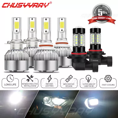 For Subaru Outback 2005 2006 2007 2008 2009 Headlight Fog Light LED Combo Bulbs • $29.99