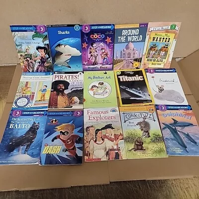 Lot Of 60 Level 3/4/5~RL~Ready To-I Can Read-Step Into Reading-Learn  Book MIX • $10.50