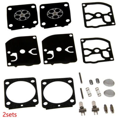 £8.39 • Buy 2 Set Carburettor Carb Rebuild Kits For STIHL MS171 MS181 MS211 Chainsaws RB-150