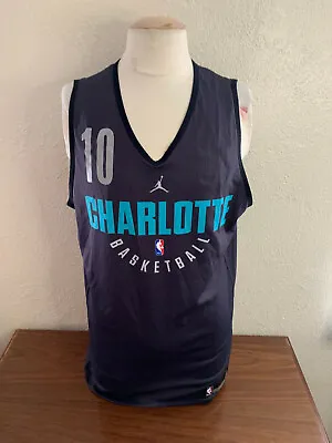 Charlotte Hornets Basketball #10 Carter-Williams Reversible Practice Jersey LT • $99.99