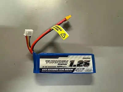 Turnigy 1250mAh 3S 30C Lipo Pack (Long) Battery For Mods / RC Cars / Drones • £9.99