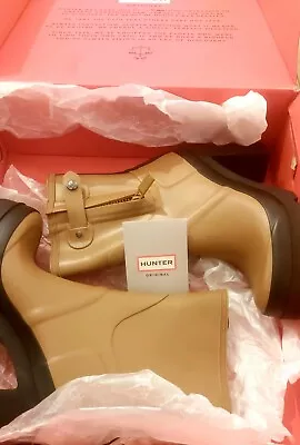 £79.99 • Buy Hunter Womens Original High Heel Shoes, Mustard , UK 6 (Worn Once)