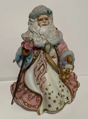 The Victorian Christmas Music Box Danbury Mint Santa Claus Musical Figurine • $29.99