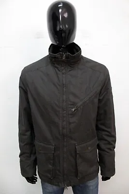 Murphy & Nye Giubbotto Man Size L Jacket Grey Coat Jacket Logo Man • £55.56