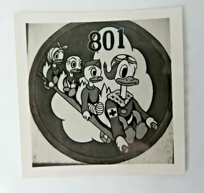 Donald Duck B&W Photo 801 Stretcher Huey Dewey Louie #12211 • $12.24