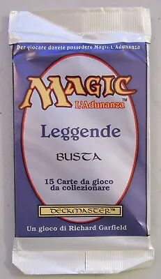 Mtg Legends Sealed Booster Pack - Italian - Magic The Gathering • $219.99