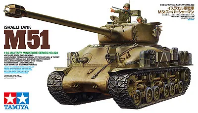 Tamiya 35323 1/35 Military Model Kit Israeli Tank M51 Super Sherman Isherman • $33.50