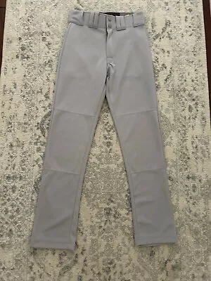 EASTON Rival 2 Baseball Pants YS Size Youth Small Solid Grey Gray 21”-23  NEW • $12.34