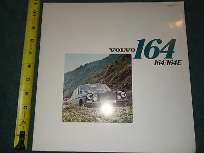 1973 Volvo 164 & 164e Sales Catalog / Original Dealership Brochure In Danish • $17.50