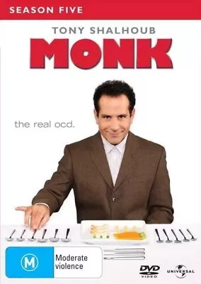 765A BRAND NEW SEALED Monk : Season 5 (DVD 2017 4-Disc-Set) • $7.09