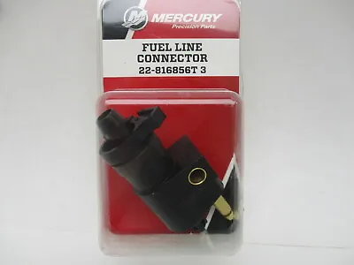 22-816856T3 Fuel Line Connector 5/16 For 75-115 HP V-6 Mercury Mariner Outboards • $15.77