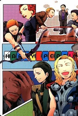 Doujinshi Feromo Freak (J) HAPPY PEOPLE (Avengers All Characters) • $40