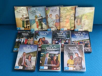 Death In Paradise Complete Season 1 To 12 Dvd Tv Sara Martin Kris Marshall 11 10 • $215