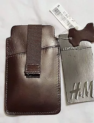 H&m  Front Pocket Leather Wallet In Brown - New Free Shipping • $8.97