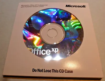 Microsoft Office XP Set Of 3 CD's • $19