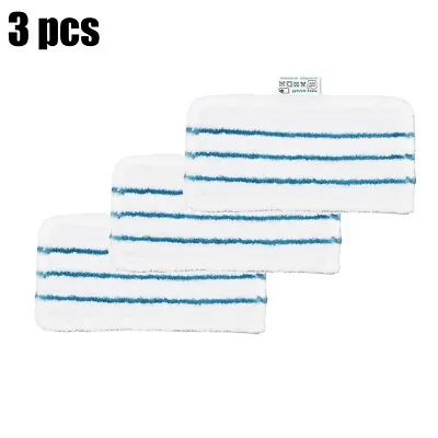 3x Washable Microfibre Steam For Beldray BEL01097 Mop Pads Steam Cleaner Replace • $19.66