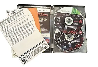 Mass Effect 3 N7 Collector's Steelbook Edition (Microsoft Xbox 360 2012) • $16.38