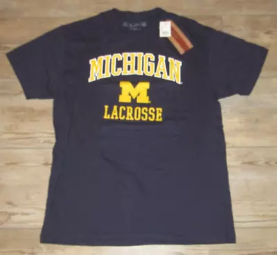 Michigan Wolverines Lacrosse Victory $35 T-shirt Shirt Size Men's Large • $20.39