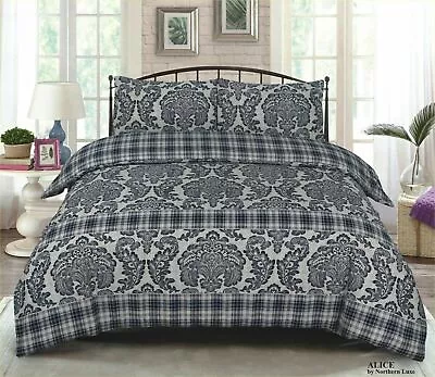 Duvet Set Bedding Quilt Cover Set Reversible Design Brand New Summer 2021 Range • £11.99