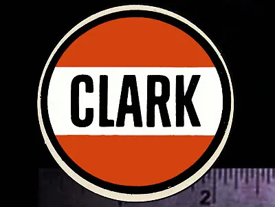 CLARK Gas Station Oil Company - Original Vintage 60's 70's Racing Decal/Sticker • $4.95