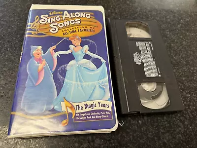 Disney's Sing Along Songs - The Magic Years VHS Video - Free Shipping • $10.98