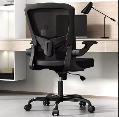 Ergonomic Mesh Office Chair – Adjustable Lumbar Support – 90° Adjustable Armrest • $103.96