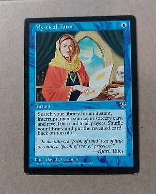 UNPLAYED Magic The Gathering MTG Mystical Tutor Mirage NM EDH CUBE • $9.99