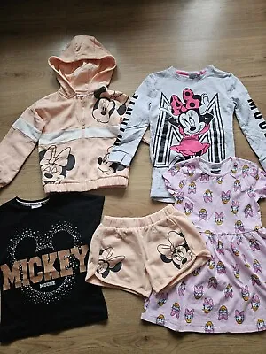 Disney Minnie Mouse/daisy Girl's Clothes Bundle **5-6 Years**dresses/ Tops/ Shor • £9