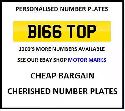 B166 Top Cherished Number Plate Big Top Marquee Hire Weddings Circus Tents Event • £6000