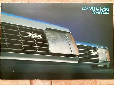 Mazda Estate Car Brochure - March 1983 • $11.19