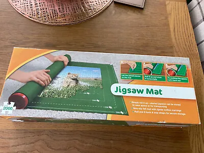£4.99 • Buy UNWANTED GIFT BNIB JIGSAW ROLL MAT UP TO 2000 Pieces Great For Holidays 