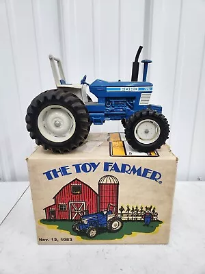 Vintage Original 1/16 Ertl Toy Farmer Ford 7710 MFWD Toy Tractor In Box 1983 • $289.99