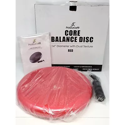 ProsourceFit Core Balance Disc & Pump 14  Exercise Strength Training Fitness • $10.50