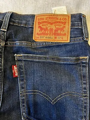 Levis 519 Skinny Hi-ball Jeans • £13