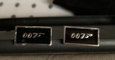 £5.49 • Buy James Bond 007 Steel Novelty Christmas Wedding Groom Dad Grandad Cufflinks