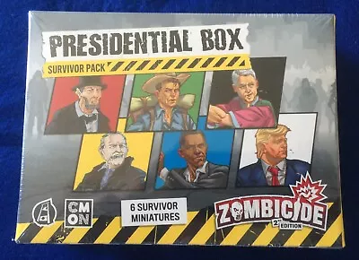 Zombicide 2nd Edition - PRESIDENTIAL BOX - New - Sealed - Kickstarter Exclusive • $99