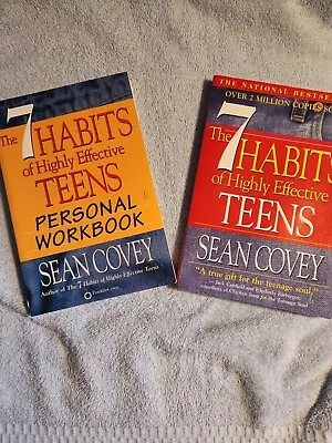 The 7 Habits Of Highly Effective Teens Book And Workbook Set Of 2  • $6