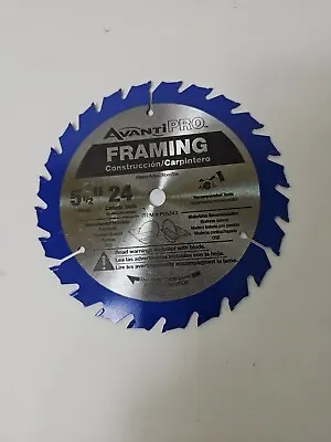 NEW!! AVANTI 5-1/2 In. X 24-Tooth Framing Circular Saw Blade • $18