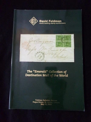 £4.99 • Buy Feldman Auction Catalogue 2003 Destination Mail Of The World 'emerald Collection