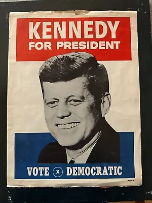 $580 • Buy POSTER - Kennedy For President - Vote Democratic