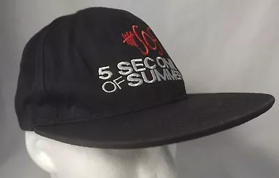 5 Seconds Of Summer Music/Band 5SOS Adjustable Snapback Hat/Cap-EXCELLENT! • $13.97