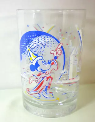 25th Anniversary Walt Disney World Mickey Mouse Wizard Tumbler Magic Kingdom * • $9