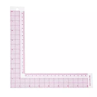 Plastic L-Square Ruler Sewing Measuring 90 Degree Professional Tailor Ruler G... • $15.93