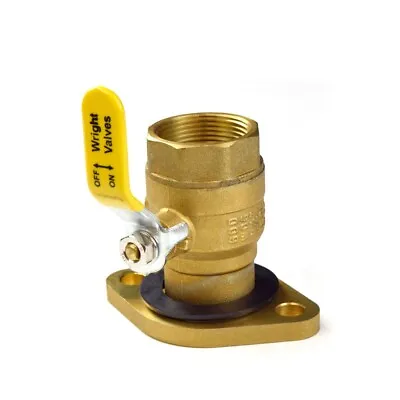 1-1/4  Threaded Isolator Valve W/ Rotating Flange W/ Pump Gasket & T-Handle • $35.95