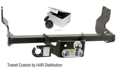 Towbar For Ford Transit Custom Fits 2012 Onwards  ByPass Relay Wiring Kit 7 Pin • £199.99