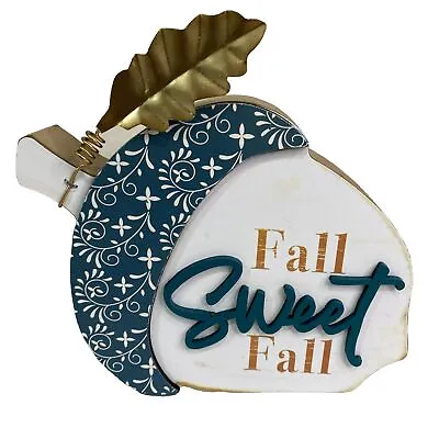 Ashland  Fall Sweet Fall  Small Wooden Acorn Standing Sign Autumn House Decor • $11.76