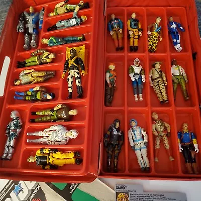 Vintage GI Joe Lot (Figures Accessories And Case) • $250