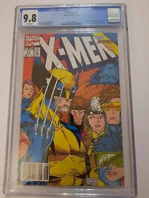 X-Men #11 CGC 9.8 1992 Newsstand! Wolverine! Gambit! Jim Lee! WP! M10 325 Cm Bin • $395